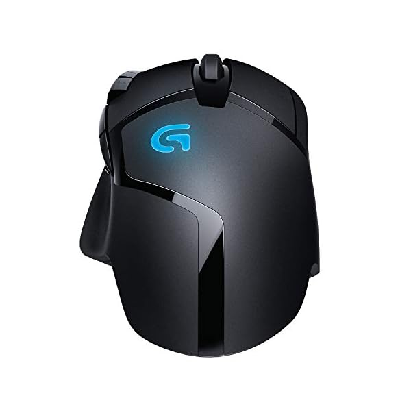Logitech G402 Hyperion Fury Ratón USB Gaming con Cable, Seguimento Óptico 4,000 DPI, Peso Reducido, 8 Botones Programables, PC/Mac - Negro - Image 3