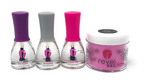 Revel Nail Dip Powder Starter Kit (4 pcs)