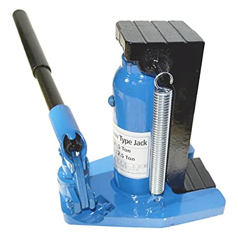 INTBUYING Hydraulic Machine Toe Jack Lift 2.5/5 TON Spreading Machine Oil Rigging Cover