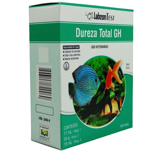 Alcon Labcon Teste de Dureza Total Gh - 100 Testes - Unidade