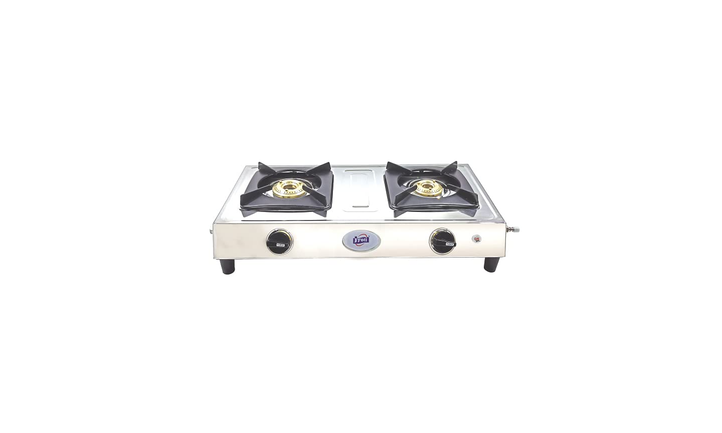Jyoti 2 Burner Stainless Steel Top Gas Stove (Jyoti 207 SS Non Auto)-image-10