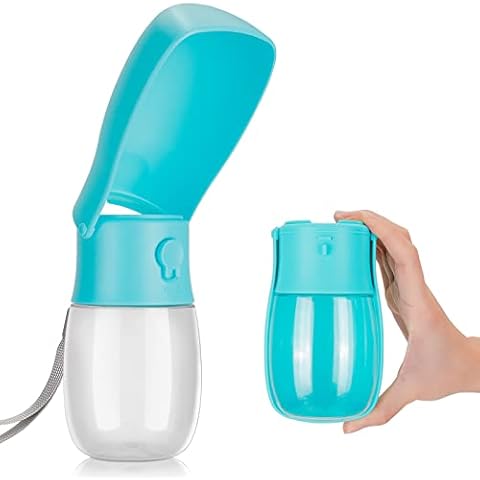 Hund Wasserflasche 280ml Hundetrinkflasche für Unterwegs Cover