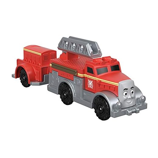 Thomas & Friends FXX16 Trackmaster Push Along Flynn, Metal Train Engine, Multi-Colour
