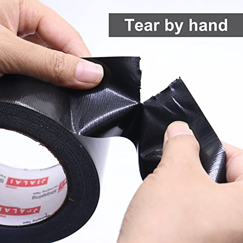 JIALAI HOME Heavy Duty Duct Tape, Black Tape 2 Inches x 30 Yards 3-Pack, 8.27 mil, Strong, Flexible, No Residue, All-Weather and Tear by Hand - for Repairs, Industrial, Professional Use by JIALAI HOME - Image 7