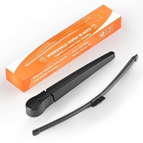 GEARMONSTER Heckscheibenwischer, Wischerblatt und Wischerarm Wischblattsatz, Wischerarm Hinten Scheibenwischer Wischer Set für 3er Touring E91 2004-2012