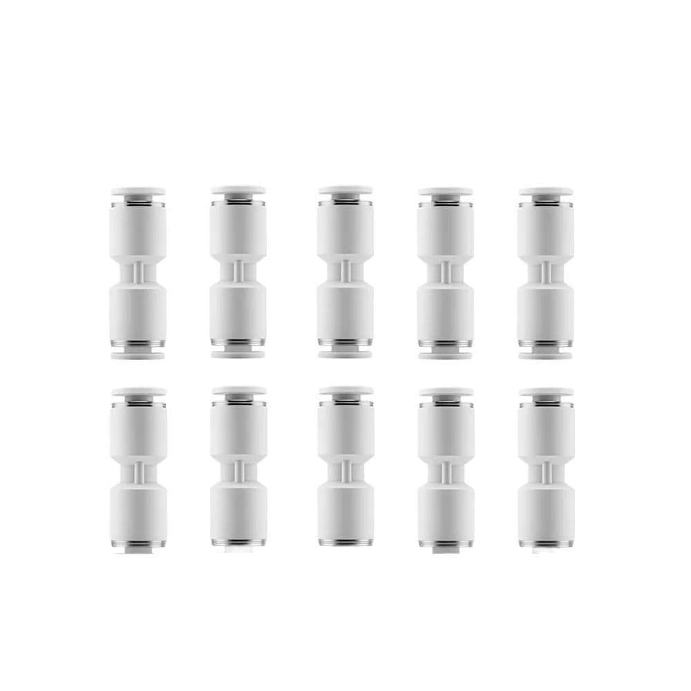 for Bambu Lab X1/X1C/P1P/P1S/A1 AMS PTFE Tube Pneumatic Fitting Connector for 1.75mm Filament Fast Coupling 3D Printer Pneumatic(10pcs)