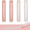 4-Pack Double Sided Tape Roller Pens - Aesthetic White Glue Stick Runner for Scrapbooking, Gift Wrapping, Photo Mounting, Journaling, School Office & Craft Supplies - Gradient Pink