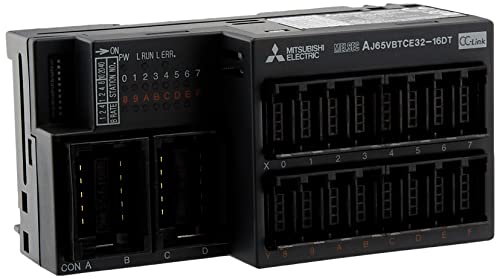 三菱電機 CC-Link小形タイプリモートI/Oユニット(DC入力/トランジスタ出力/センサコネクタ(e-CON)) AJ65VBTCE32-16DT