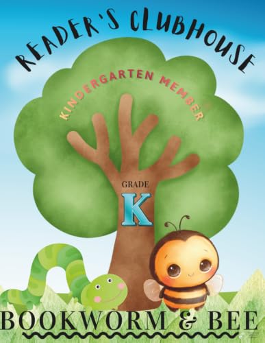 Bookworm & Bee Reader’s Clubhouse: Grade K: Kindergarten Reading Journal | BookSmart Series | 100 Draw & Write Reading Adventures, Book Art Pages, ... Classroom & Schoolwide Reading Challenge image 2
