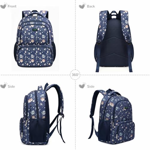 Image of Frantic Waterproof Polyester 26 L School Backpack School Bag Daypack Picnic Bag For Boys & Girl(4Zipper Parent)