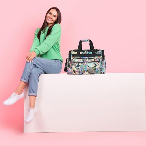 World Traveler Classic Prints 19-inch Duffel Bag, Multi Paisley2