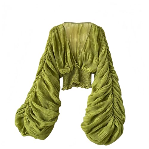 CUTEGAL Bell Sleeve Tops for Women Dressy Tops for Evening Wear Sexy Party Lace Blouses