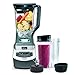 Ninja BL660 Professional Countertop Blender with 1100-Watt Base, 72 Oz Total Crushing Pitcher and (2) 16 Oz Cups for Frozen Drinks and Smoothies, Gray