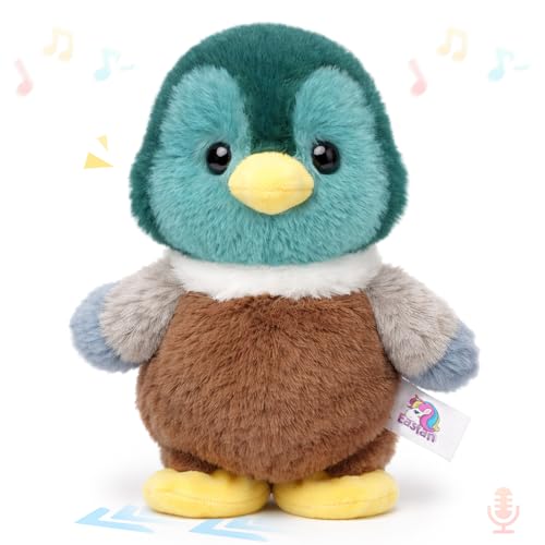 Easfan 9' Talking Mallard Stuffed Animal Repeat What You Say Toy for Kids