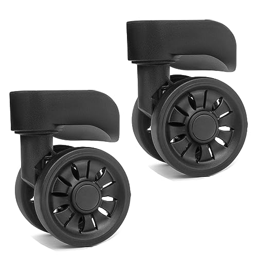 トロリーキャスタースーツケース交換部品1組 荷物ボックス 360度スピナー 修理 高耐久