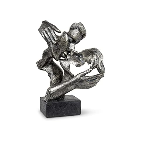 Lifestyle & More Exklusive Deko Büste Skulptur Liebespaar aus Kunststein Antikfarben Höhe 34 cm Cover