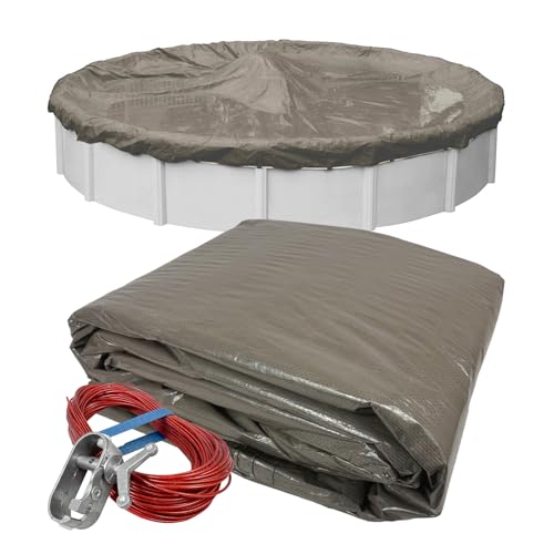 Cubierta Robelle para piscina 33 ft extra resistente miniatura 1