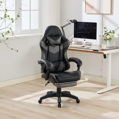 360° Drehbarer Gaming-Stuhl Bürostuhl Ergonomisch...