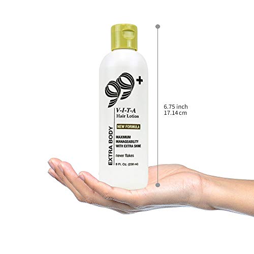 Jasmine V-I-T-A Hair Lotion, Repair Split Ends, Moisturize Dry Hair and Scalp [2PK]