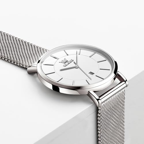Image of OLEVS Womens Watches Classic Dress Female Wristwatch Ladies Stainless Steel Lady Watch
