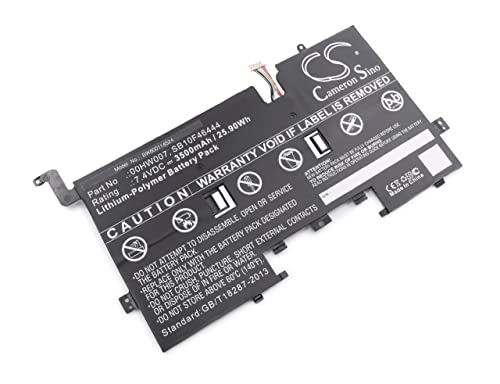 vhbw 1x batería Compatible con Lenovo ThinkPad Helix 2 Ultrabook Pro Keyboard, Helix 20CG, Helix...
