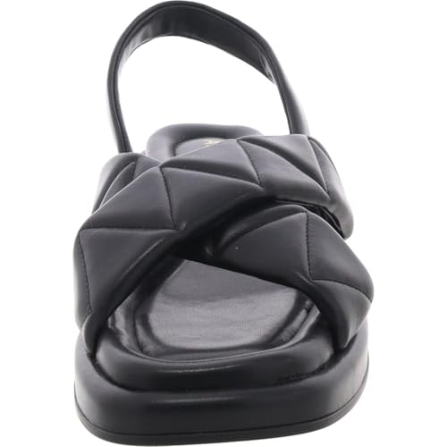 Anne Klein Womens Air Quilted Faux Leather Slingback Sandals3