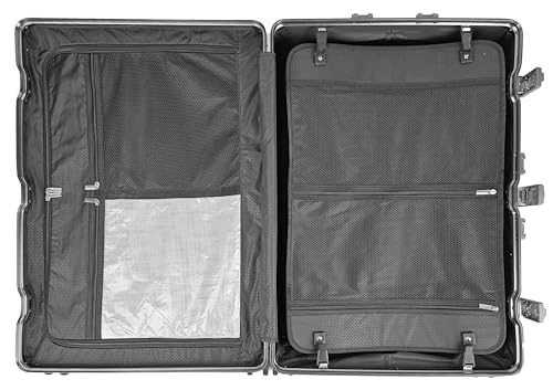 All Aluminum Luggage Suitcase 3 Sizes (20",26",29") TSA Lock Carry On Silver (29")4