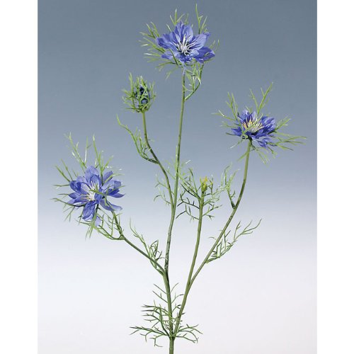 Nigelle de Damas artificielle verte 75cm pour sublimer votre table de salon