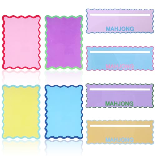 Set accesorios Mahjong 8 piezas tarjetas lectores y mezcladores