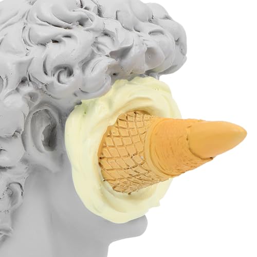 Escultura Decorativa David Helado Roto miniatura 5