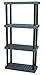 STRUCTURAL PLASTICS S3616X4 Four Shelf Unit
