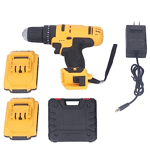 Taladro inalámbrico portátil 21V con kit y 2 baterías miniatura 7