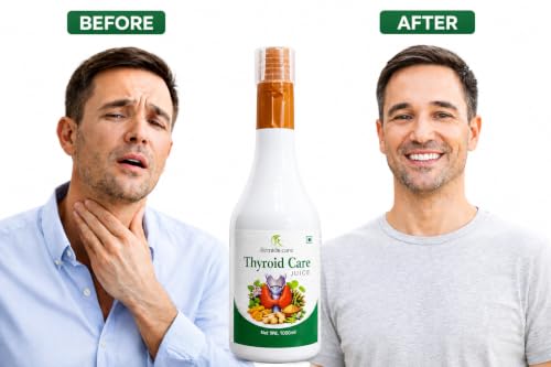 Image of Thyroid Care Juice, Herbal Natural Juice Formulation With Kanchnar Gugglu - Brahmi Rich In Vitamins, Minerals And Fiber with Giloy, Sariva