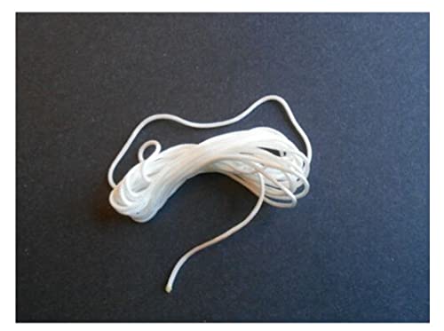 Nylon Weight Cord for Antique Weight Driven Clocks 10 feet Strength 80 Test .037 inch Diameter New USA