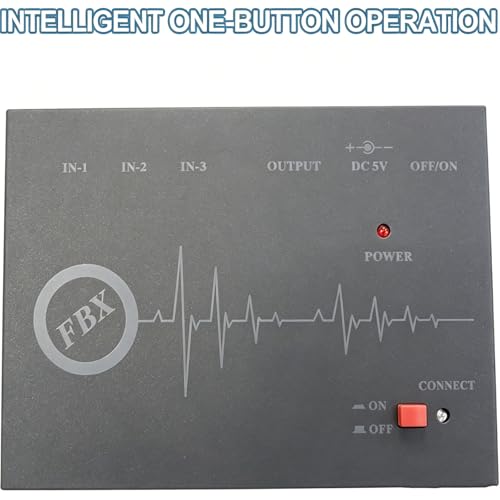 Mini supresor de retroalimentación por cambio de frecuencia, 3 entradas y 1 salida, con panel de control y antiflambeo automático para salas de conferencias, estudios de grabación y KTV miniatura 6