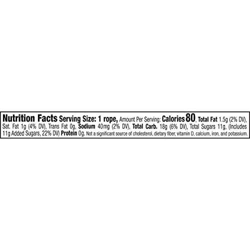 Laffy Taffy Rope, Cherry, 0.81 Oz., Pack Of 24 #TOP6
