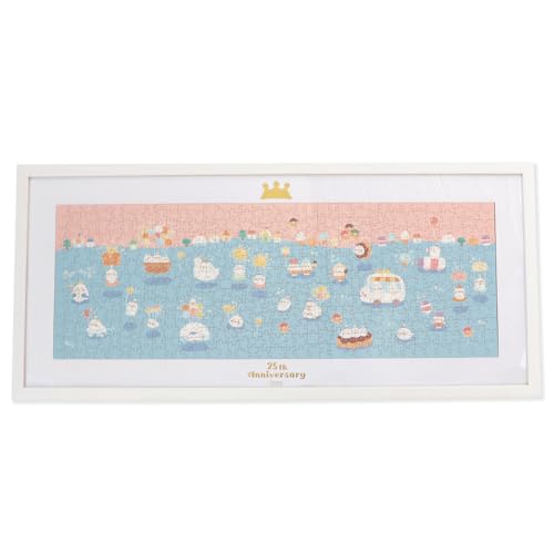 しろたん パズルアートボード 《にっこりパレード柄》 マザーガーデン
