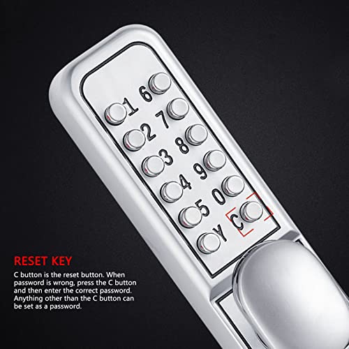 Set di serrature per porte senza chiave Serratura