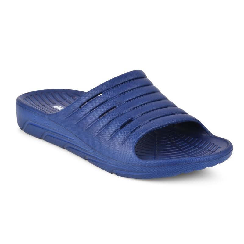 PARAGON K10910G Stylish Sliders for Men | Water Ressistant, Lightweight, Comfortable, Durable Flip Flops | Easy Wash | Ideal for Outdoor Use Blue (B0BYNVL4HQ) Amazon Price History, Amazon Price Tracker