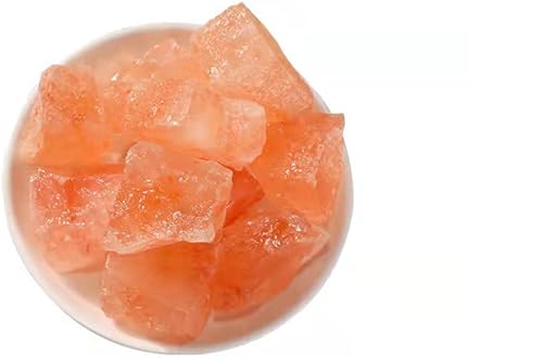 Miniatura 9 de Piedras de sal de cristal rosa del Himalaya de 1.97 a 3.94 pulgadas, trozos de sal rosa del Himalaya de 1.1 libras para lámpara de roca de sal,