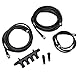 Tbest Ship Yacht Parts Marine Nmea 2000 Starter Kit Kabelstecker Terminierungskombination ABS Rostfrei Universal nmea 2000 starter kit