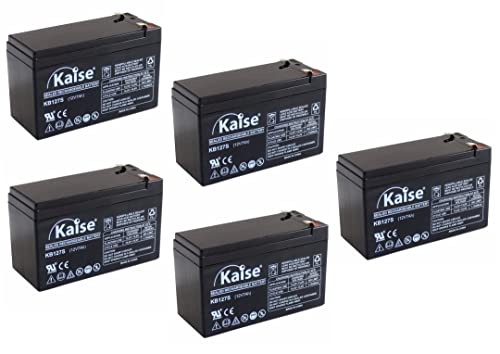 Batería de Plomo 12V 7Ah Kaise para Alarmas de Hogar y Negocio