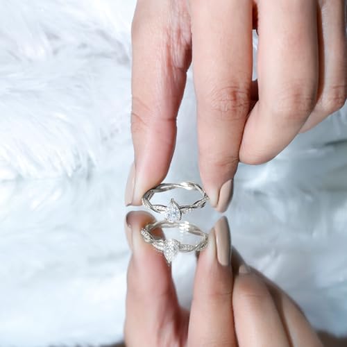 Certified Lab Grown Diamond 5X7mm Pear Engagement Ring, Ef-Vs Quality, Diamond Solitaire Ring - Ready To Gift 5