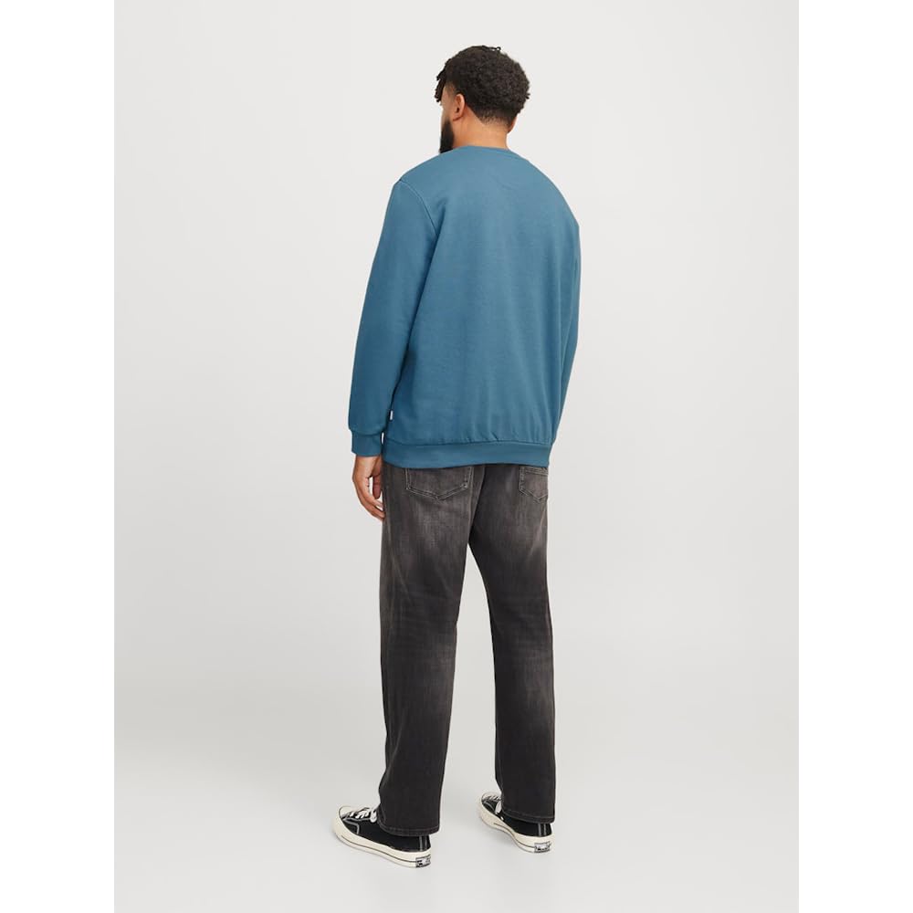 Jack&Jones Plus Jjebradley Sweat Crew Noos Pls Maillot de survêtement Homme (Lot de 1)