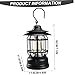 Csafyrt Rechargeable Camping Lantern, Dimmable Camping Lights, Waterproof Portable Emergency Lamp with Hanging Handle for Outdoor