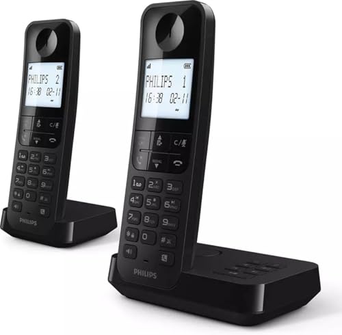 PHILIPS Dect Teléfono inalámbrico D2752B/12