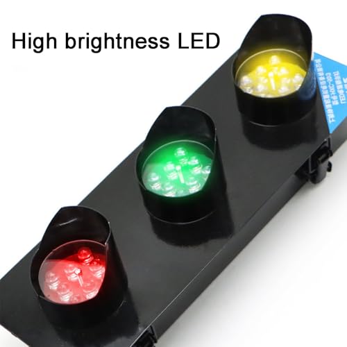 Feu de signalisation LED boîtier métal étanche IP65 33x12cm - 5