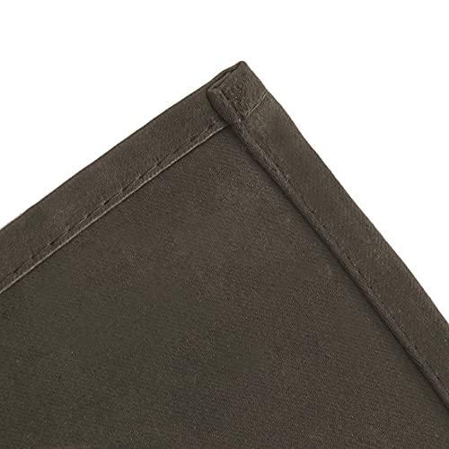 Image of LEMOMO Chocolate Brown Blackout Curtains 40 x 63 Inch Length /Set of 2 Curtain Panels /Thermal Insulated Room Darkening Blackout Curtains for Bedroom