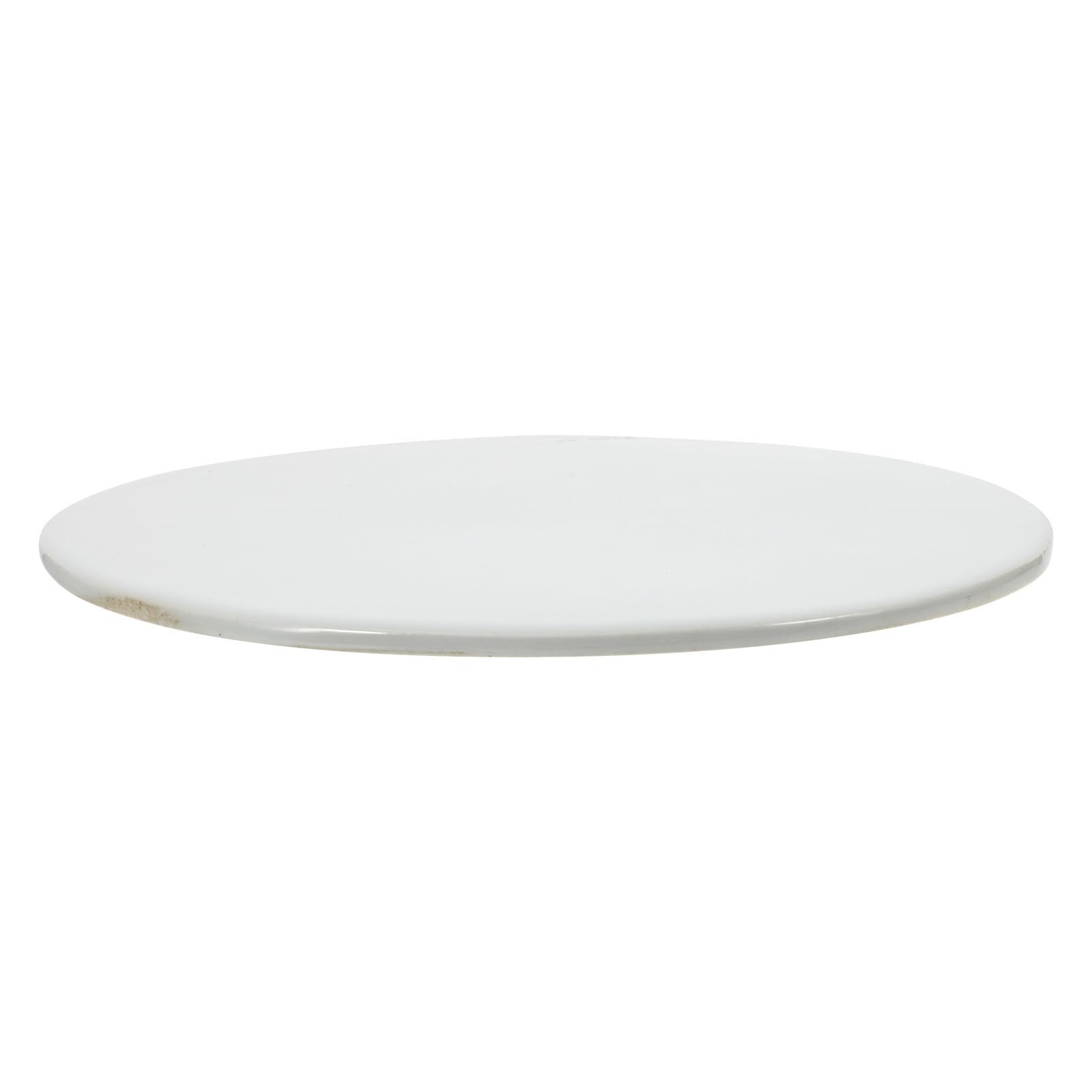 Plato de Cerámica de Color Claro DIY Redondo para Manualidades