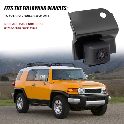 Image of 86790-35040 Rear View Backup Camera Compatible with Toyota FJ Cruiser 2009-2014 Park Assist Camera Replaces # 8679035040